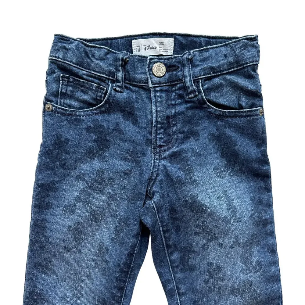 Gap + Disney Mickey Mouse Slim Fit Jeans Size 4